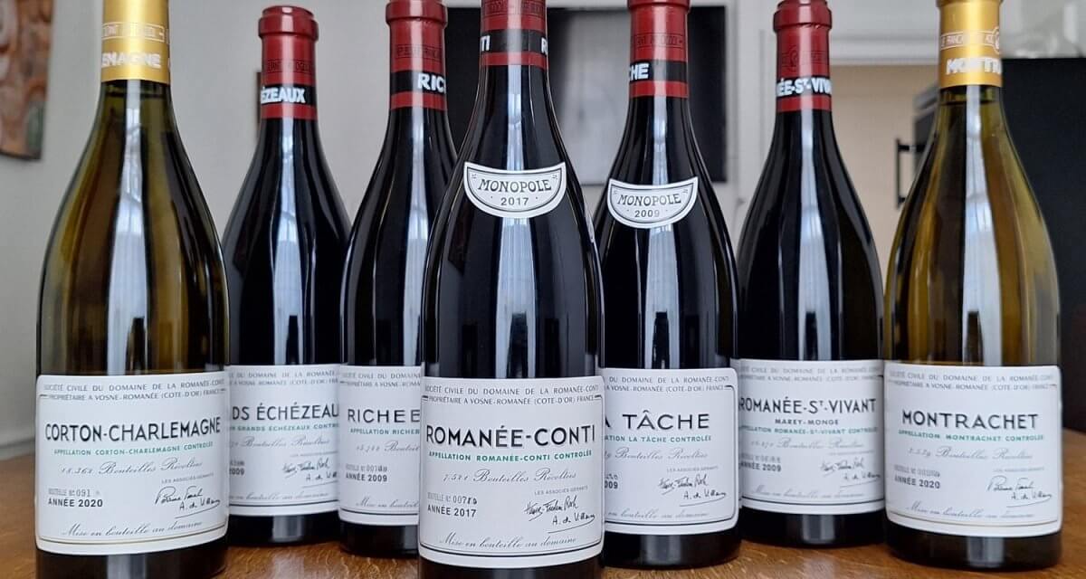 Domaine de la Romanée-Conti: Tasting 2009, 2017 & 2020